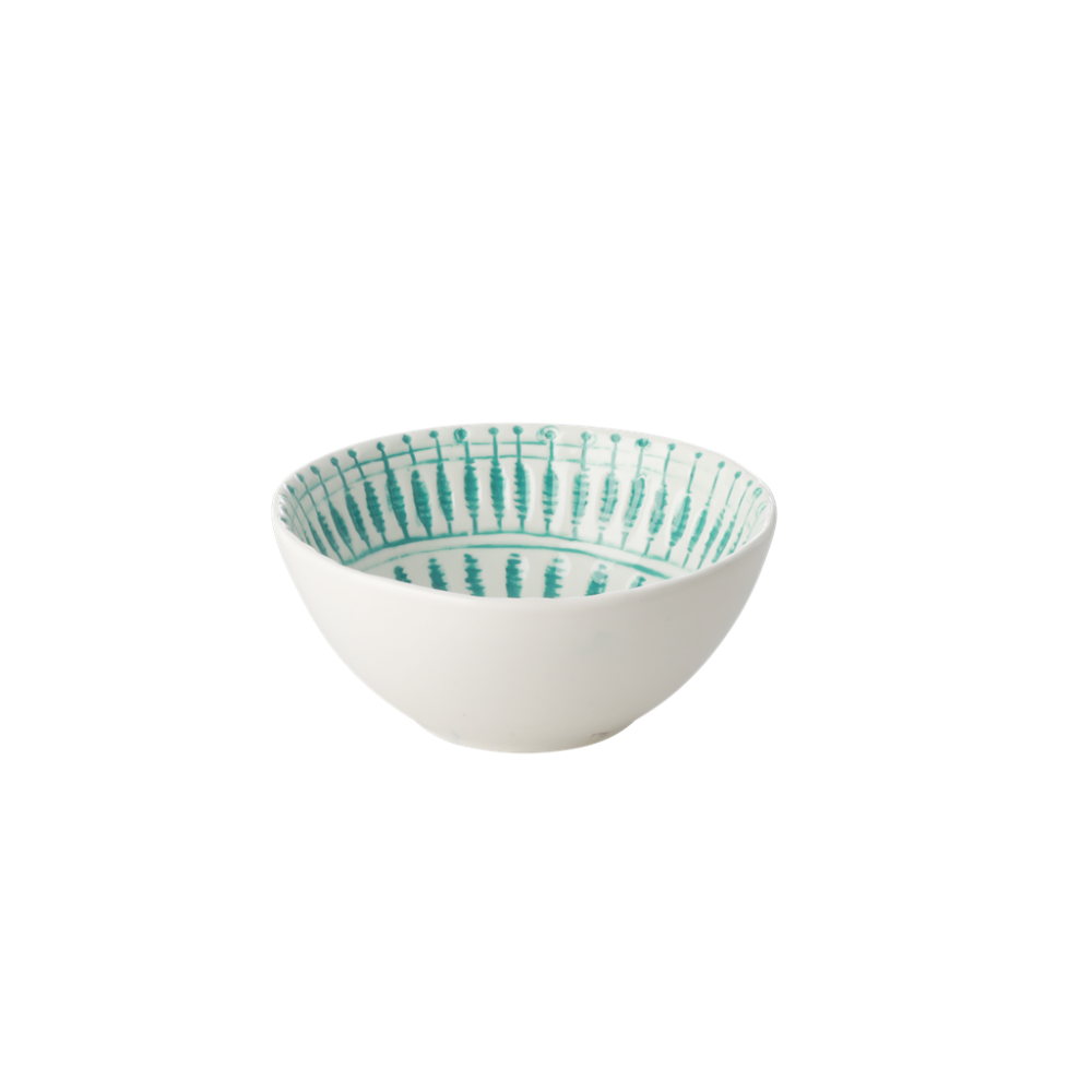 Ceramic Dipping Bowls in assorted Blue and Greens Rice DK